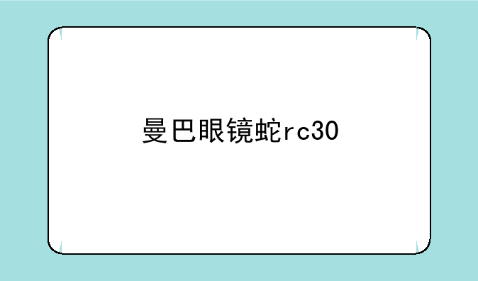 曼巴眼镜蛇rc30