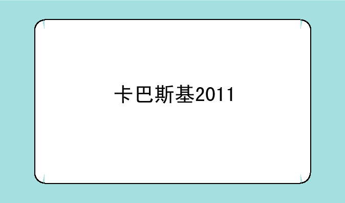 卡巴斯基2011